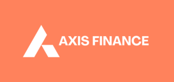 white logo axis finance