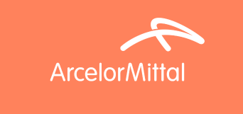 white logo arcelor mittal